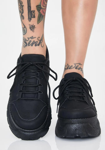 Devious For The Weekend Platform Sneakers