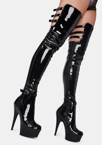 Vixen Mission Thigh High Boots
