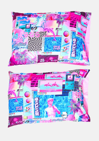 World Wide Web Pillowcase Set