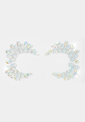 Crystal Diamond Face Jewel