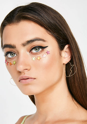 Lil Heartbreaker Hoop Earrings