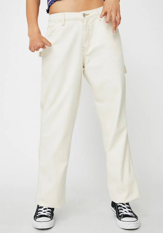 Natural Carpenter Pants