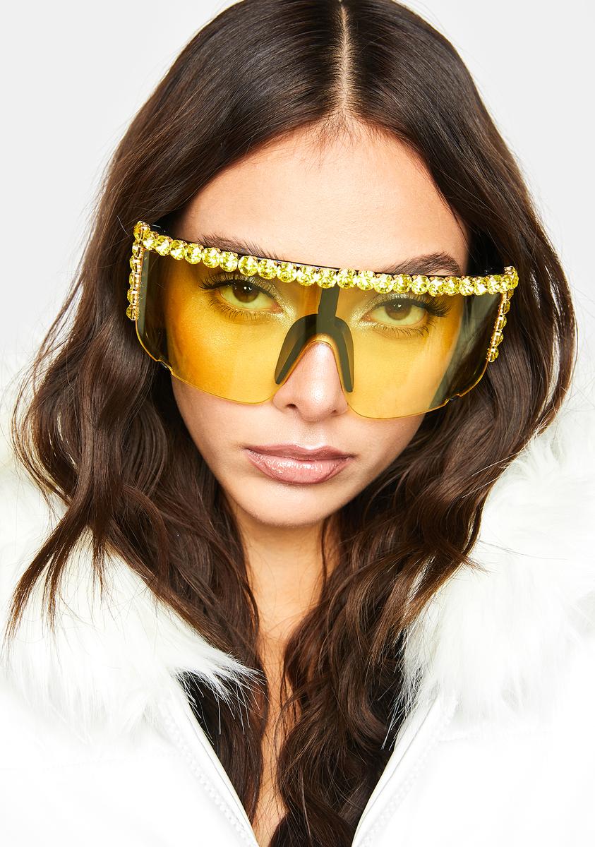 Melting Point Shield Sunglasses