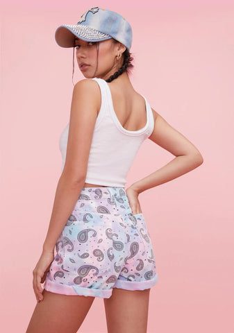 Steal Your Heart Denim Shorts