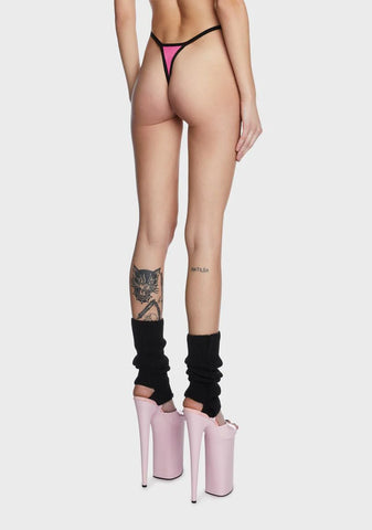 Skull Love Thong Panty