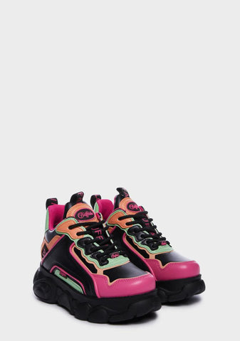 Neon Multi CLD Chai Sneakers