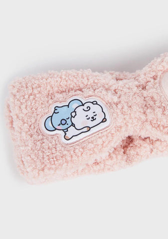 Rosy Blush BT21 Spa Teddy Headyband
