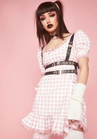 Cuter Than U Gingham Dress