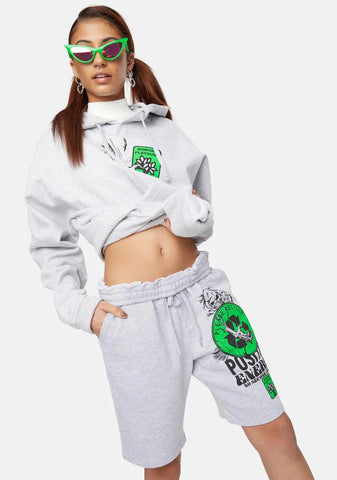 X Playdude Positive Energy Sweatshorts