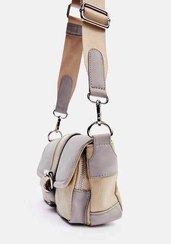 Filter Double Pocket Shoulder Bag