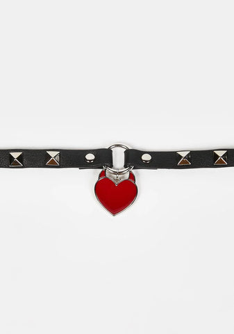 Devil In Her Heart Choker