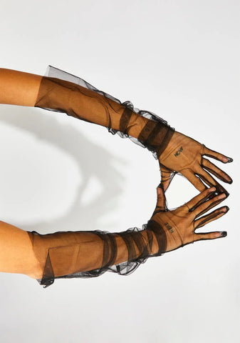 Tulle Hun Gloves