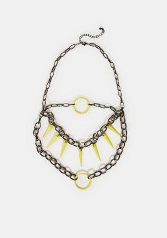 Toxic Takes Layered Chain Necklace