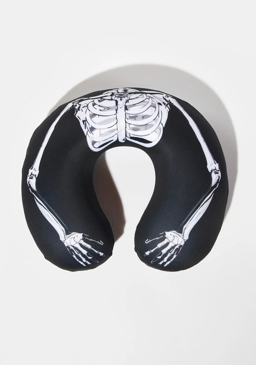 Skeleton Neck Pillow