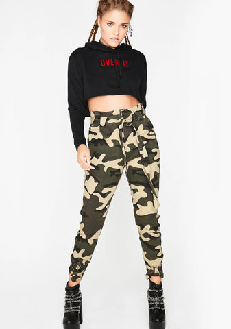 Over It Cropped Hoodie