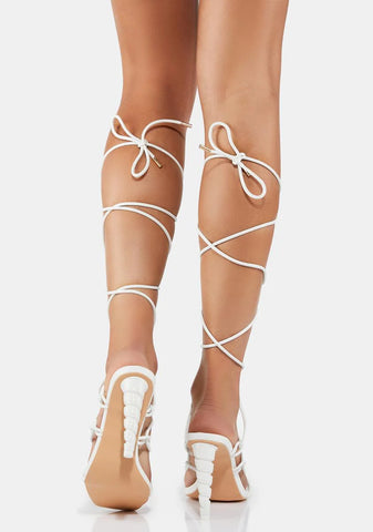 Not Just Your Friend Wrap Heels