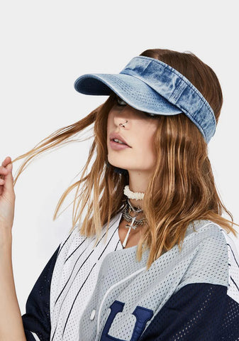 Things Change Denim Visor