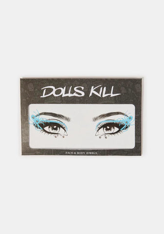 Lapis Tangled Web Gem Eye Decor