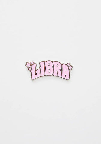 Libra Enamel Pin