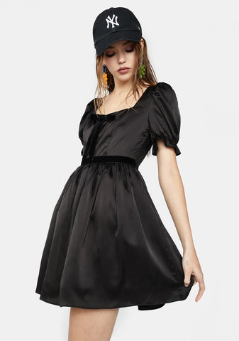 Regal Reign Babydoll Dress