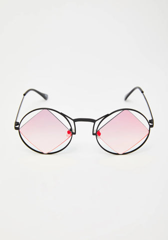 Cyber Iconic Relics Circle Sunglasses