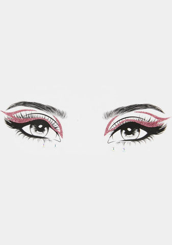 Many Cheers Face Stickers