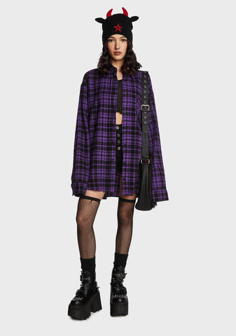 Cult Details Plaid Shirt