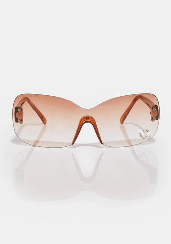 Amber Britt Shield Sunglasses