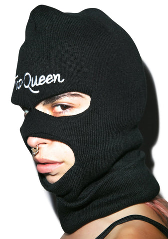 Trap Queen Ski Mask - Black