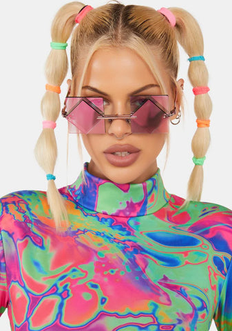 Pink Beyond Diamond Sunglasses