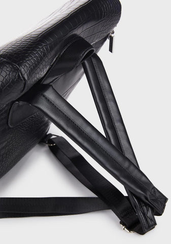 Madison Croc Backpack