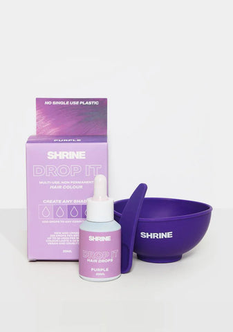 Purple Hair Drop It Dye Kit