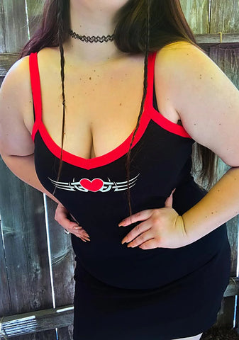 My Heart It Races Mini Dress