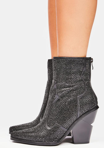 Show Some Love Rhinestone Boots