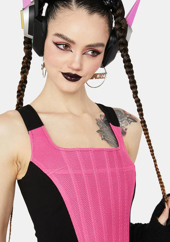 Cyber Queen Corset Top