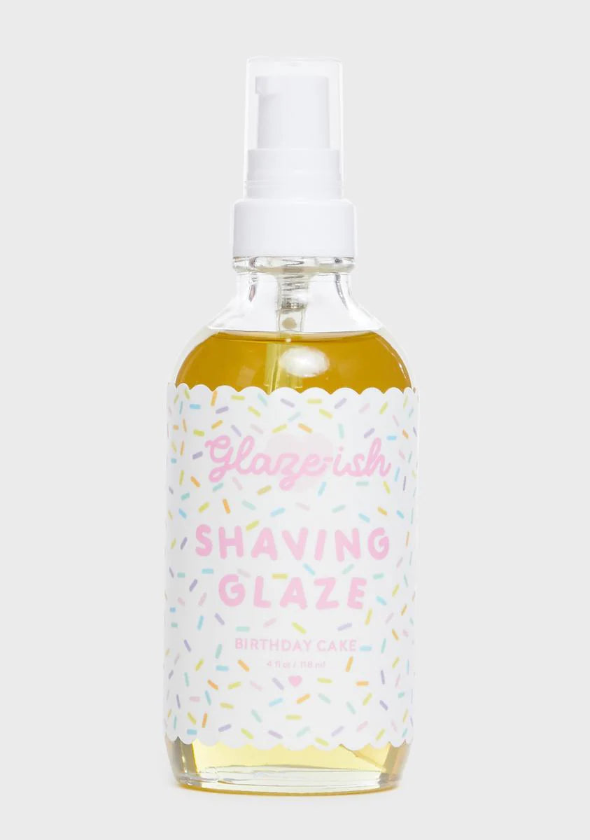 Birthday Cake Shaving Glaze