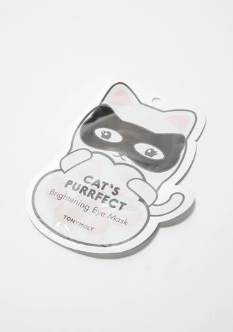 Cat's Purrfect Brightening Eye Mask