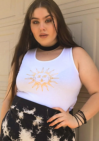 Always Racing The Sun Graphic Tank