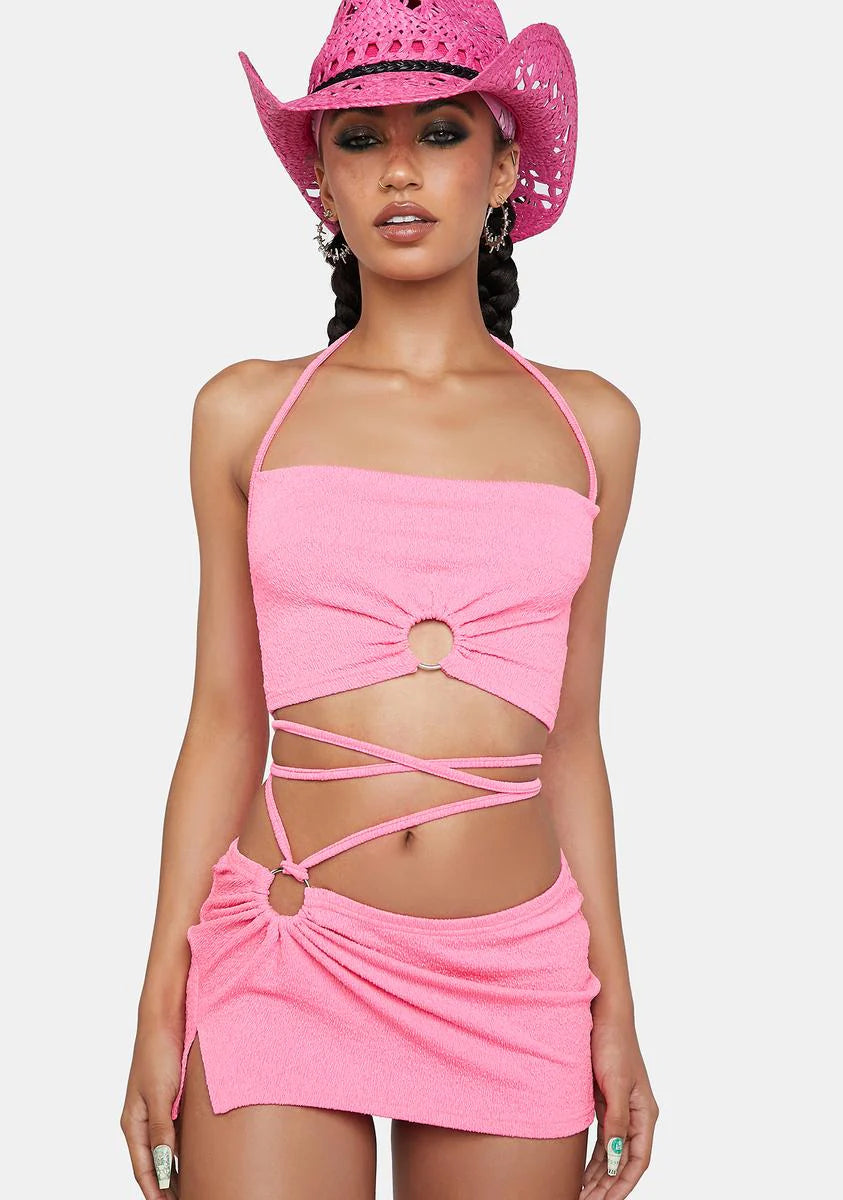 Sweet Rather Be Here Skirt Set