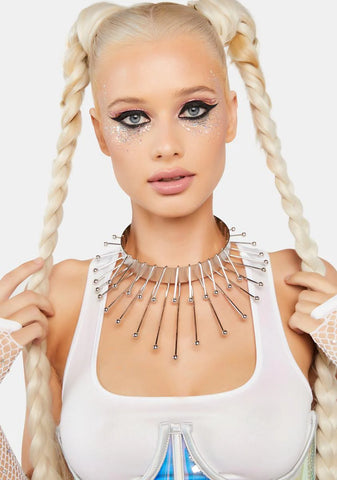 Next-Level Humanoid Choker Necklace