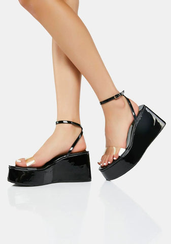 Set The Bar Platform Sandals