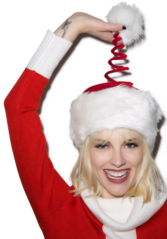 Springy Santa Hat