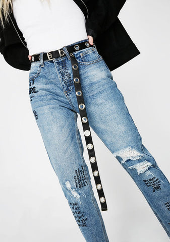 Ink To Buckle Belt