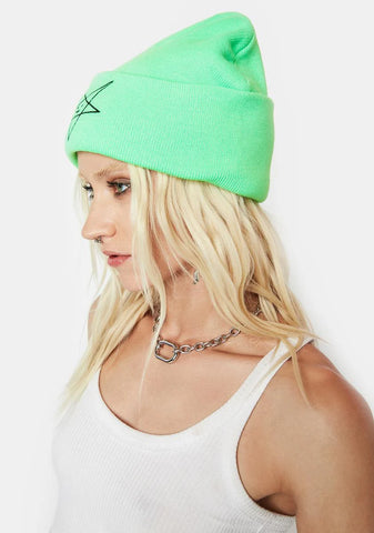 Satan Loves You Beanie