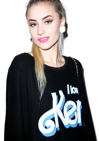 I Love Ken Baggy Beach Jumper