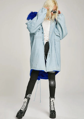 Sweetie Bird Denim Parka