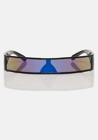 Mirrored Mother Of Exile Shield Sunglasses