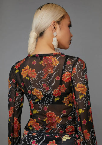 Honest Confessions Mesh Top