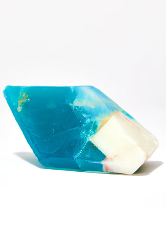 Aquamarine Queen Crystal Soap