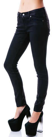 Wax Coated Stretch Junkie Jeans